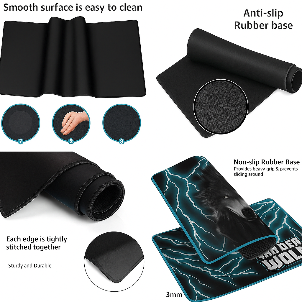 Wolfpack Extended Mousepad (PRE-ORDER)