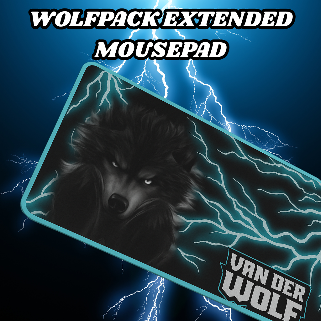 Wolfpack Extended Mousepad (PRE-ORDER)